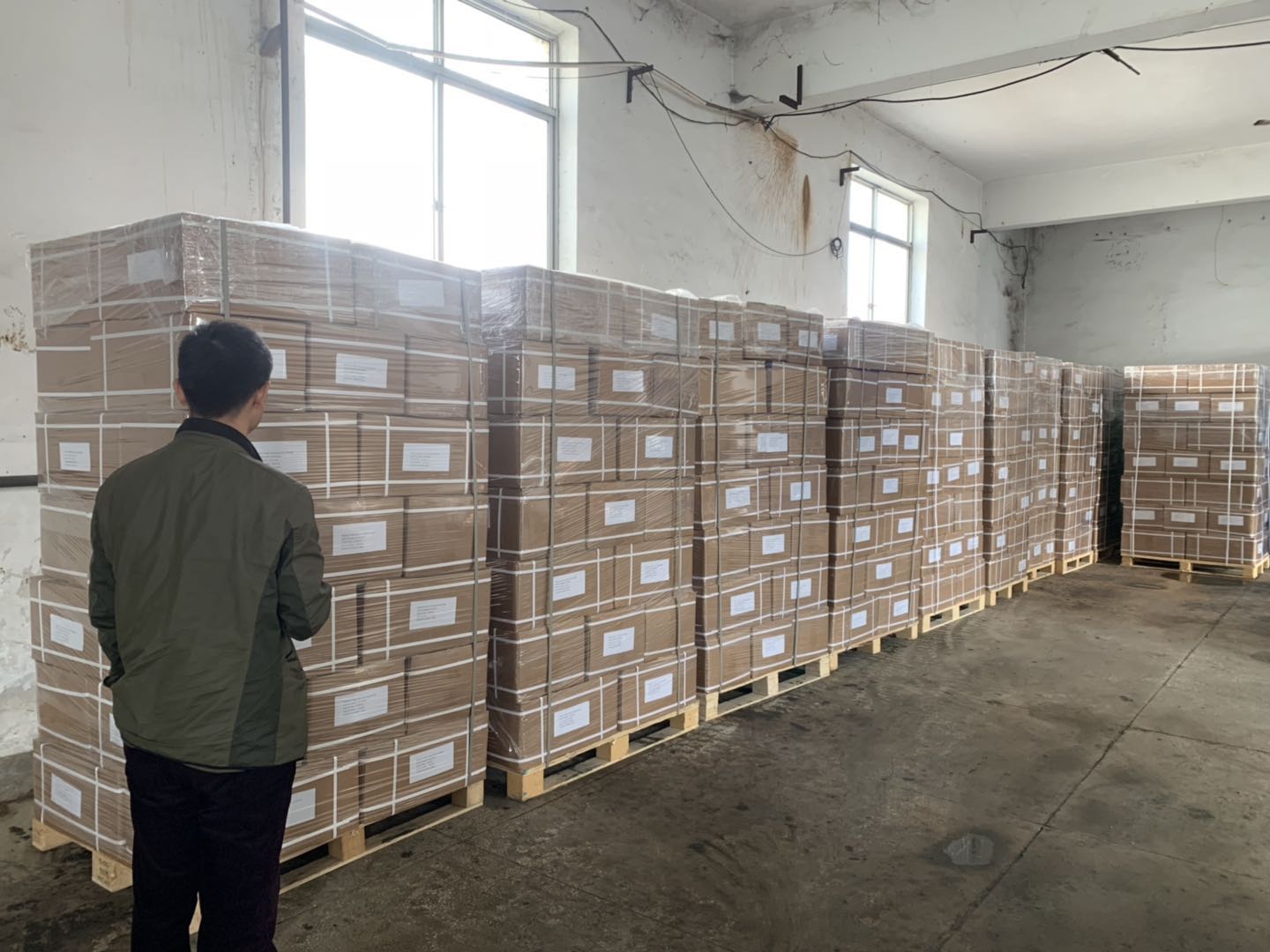 Third party pre-ship inspection for lecithin powder